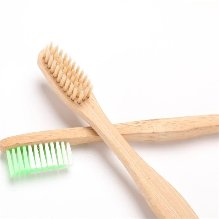 eco organic BPA free bristles bamboo toothbrush
