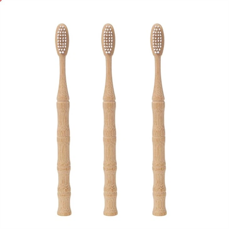 CE Approved Eco- friendly Charcoal Bristles Bamboo Toothbrush