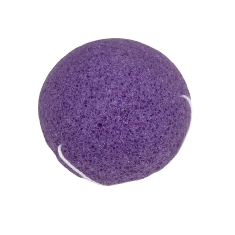Nježno pranje lica Vegn Bamboio Charcoal Konjac Spužva