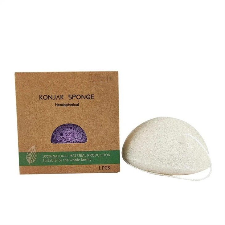 organic reusable facial cleaing konjac sponge