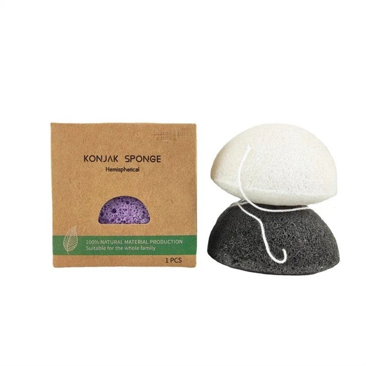 natural sustainable clean face konjac sponge