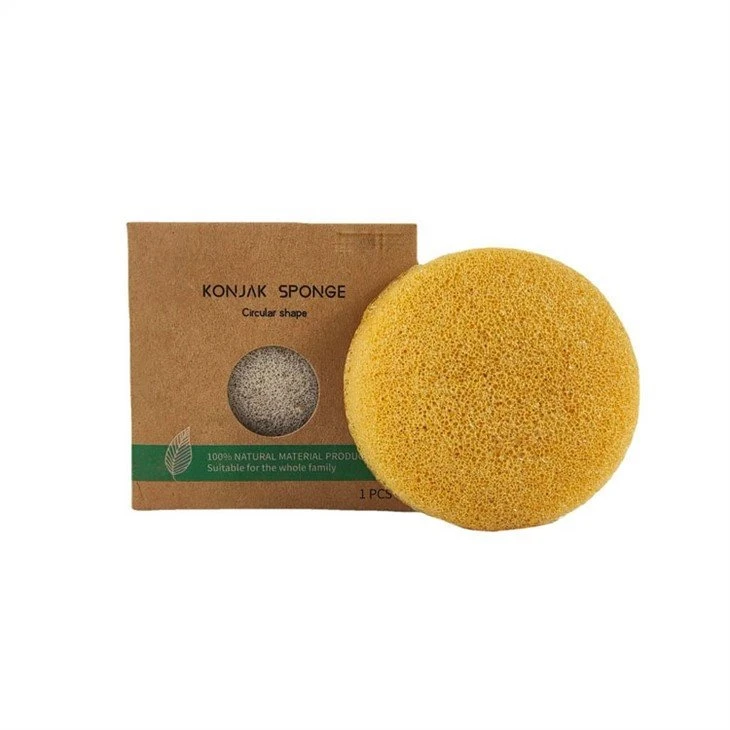 skincare biodegradable reusable konjac sponge
